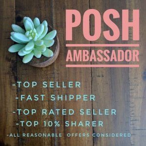 Shop with confidence... I’m a Posh Ambassador!